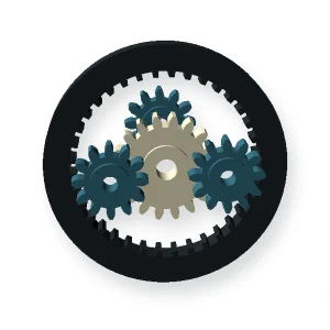 Custom Injection Molded Planetary Gear Components